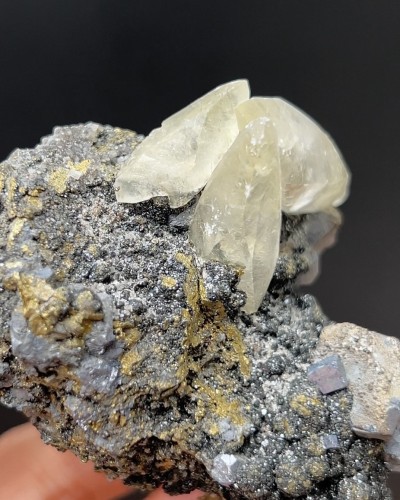 Calcite, Galena - U.S.A - Missouri
