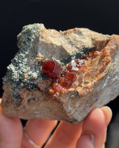 Garnet - Italy - Aosta Valley