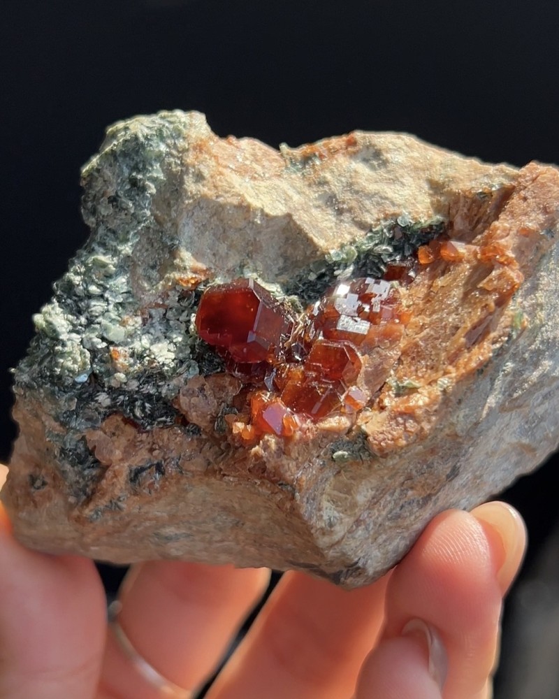 Garnet - Italy - Aosta Valley