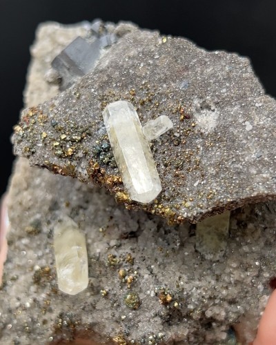 Calcite, Galena, Marcassite, Dolomite - USA - Missouri